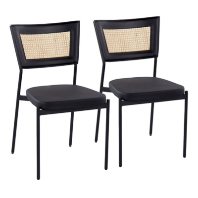 LumiSource Rattan Tania Dining Chair (Set of 2), , large