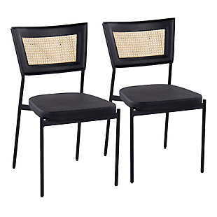 LumiSource Rattan Tania Dining Chair (Set of 2), , large