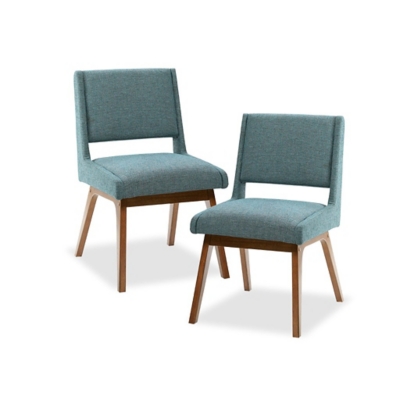 Boomerang Dining Chair Set, Blue, large