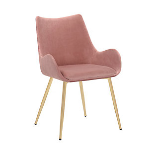 Avery Dining Chair, Blush, large