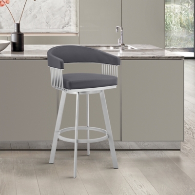 Chelsea Counter Stool, Slate Gray, rollover