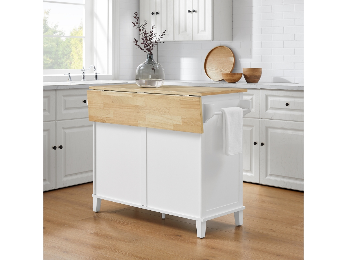 Cora Drop Leaf Kitchen Island Ashley