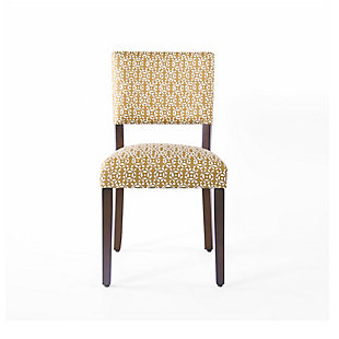 HomePop Dining Chair (Set of 2), Yellow, large