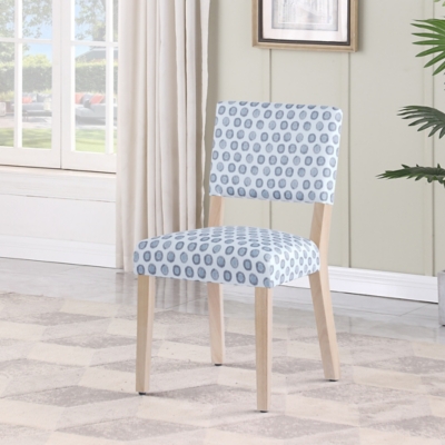 D600009714 HomePop Dining Chair (Set of 2), Multi sku D600009714