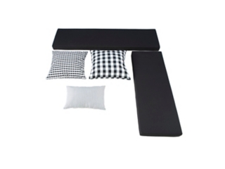 Linon Landin Nook Five Piece Cushion Set