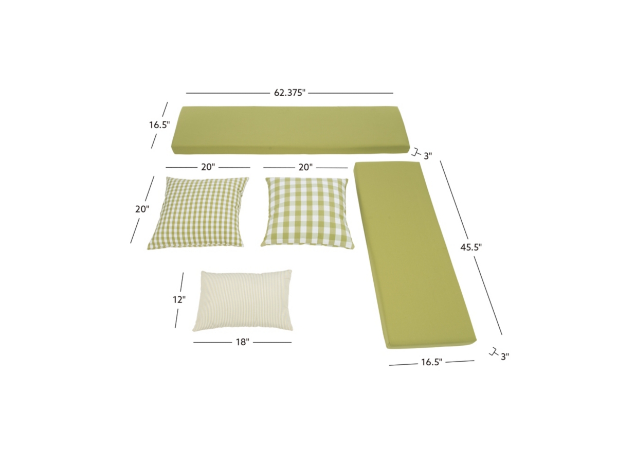 Linon Landin Nook Five Piece Cushion Set | Ashley