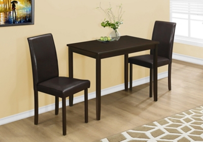 Small oblong dining table and online chairs