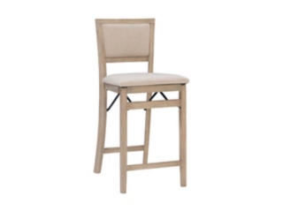 Linon Marley Pad Back Folding Counter Stool