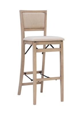 Linon keira pad back deals folding bar stool