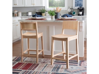 Linon Sera Counter Stool (Set of 2)
