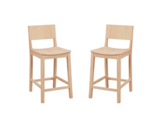 Linon Sera Counter Stool (Set of 2)