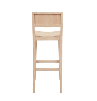 front view of stool with measurements