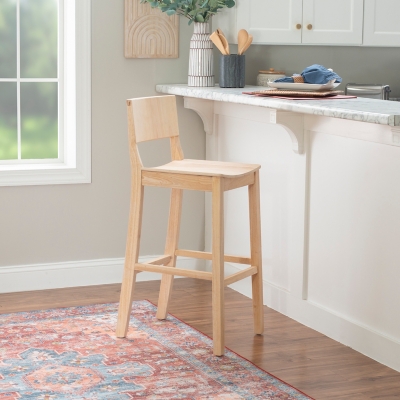 barstool in kitchen setting