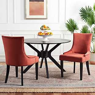 Safavieh Lester Dining Chair (Set of 2), Rust, rollover
