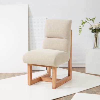 D600009815 Safavieh Fayette Dining Chair, Beige sku D600009815