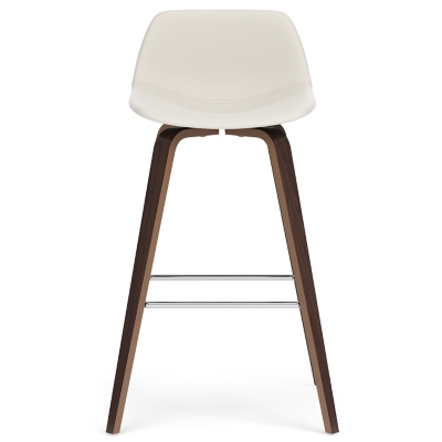 Simpli Home Randolph Counter Height Bar Stool (Set of 2), Cream, large