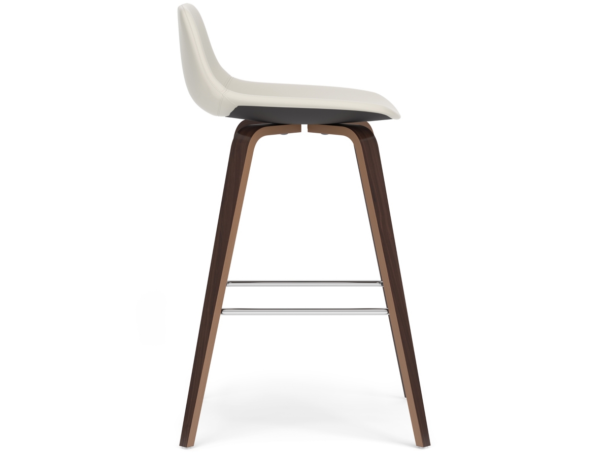 Simpli Home Randolph Counter Height Bar Stool (Set of 2), Cream, large