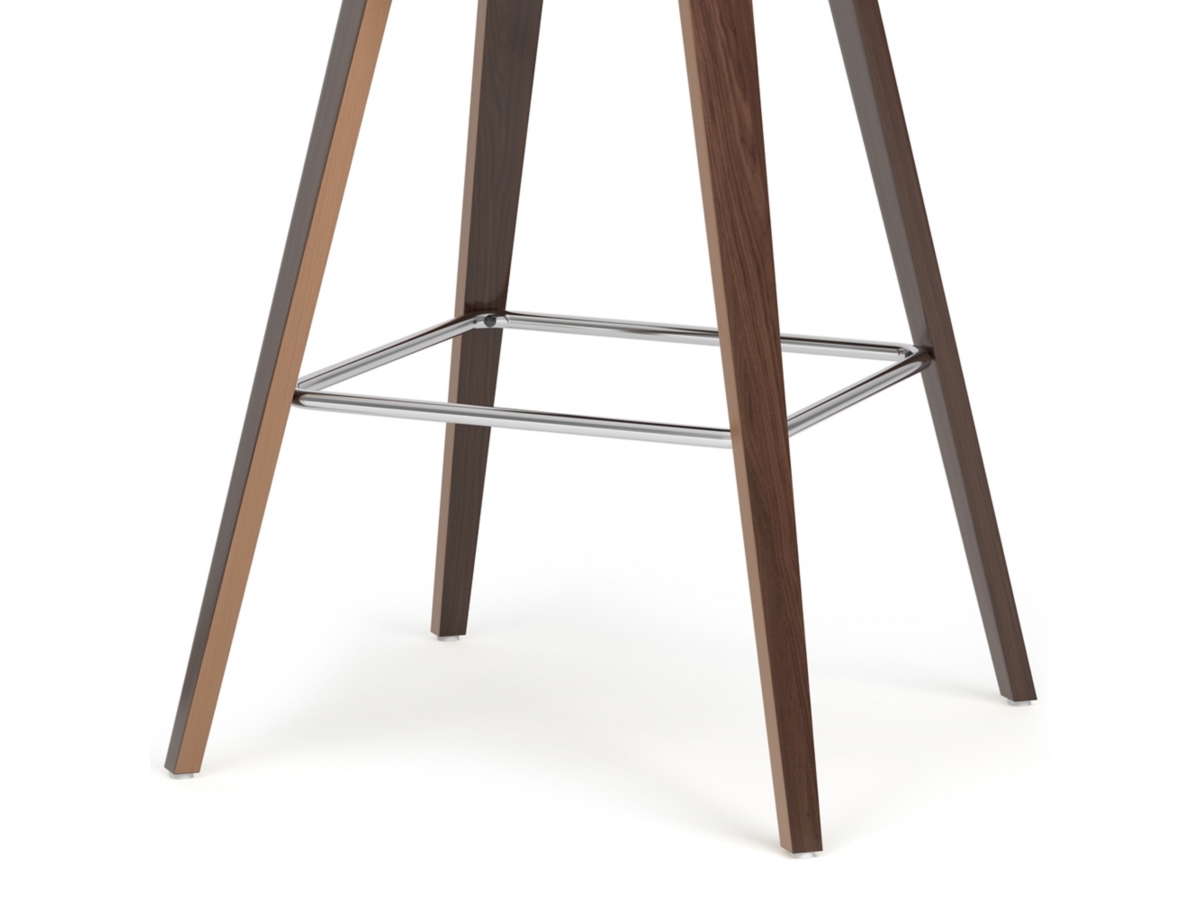 Simpli Home Randolph Counter Height Bar Stool (Set of 2), Cream, large