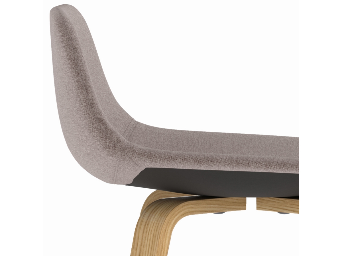 Simpli Home Randolph Counter Height Bar Stool (Set of 2), Mocha, large