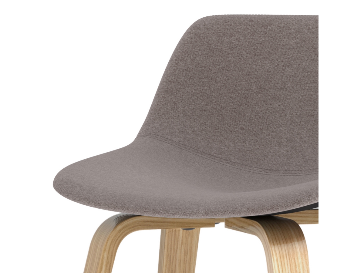 Simpli Home Randolph Counter Height Bar Stool (Set of 2), Mocha, large