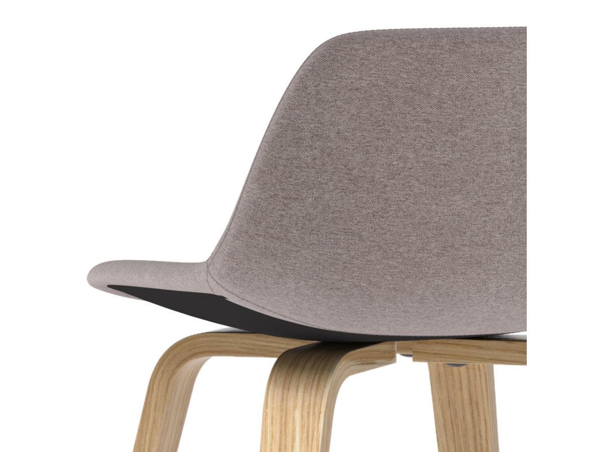 Simpli Home Randolph Counter Height Bar Stool (Set of 2), Mocha, large