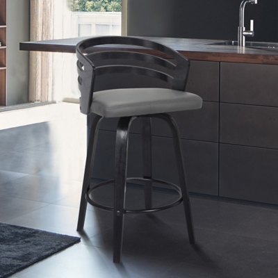 Jayden Counterstool, Gray/Black, rollover