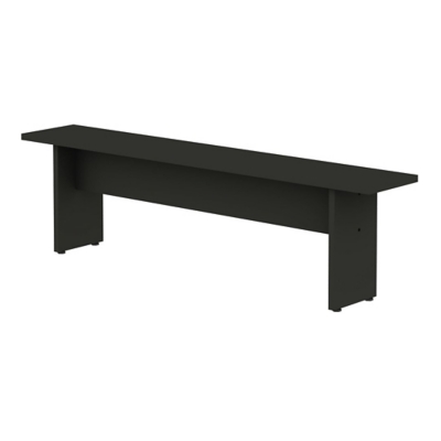 Manhattan Comfort Nomad 68" Dining Bench, Gray, large