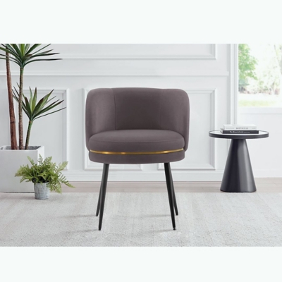 D600009952 Kaya Dining Chair, Gray sku D600009952