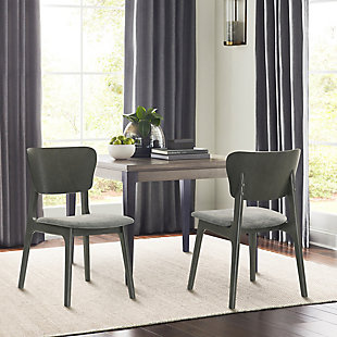 Kalia Dining Chair (Set of 2), Gray, rollover