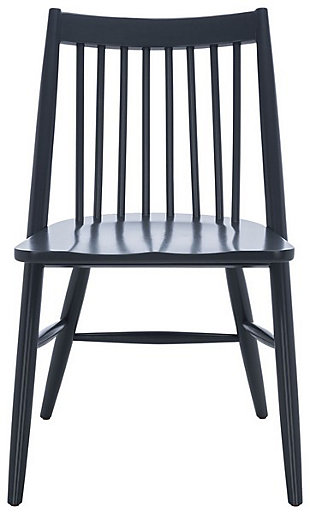 Safavieh Wren Spindle Dining Chair (Set of 2), Dark Gray, large