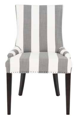 Safavieh Becca Dining Chair, Gray/White, large