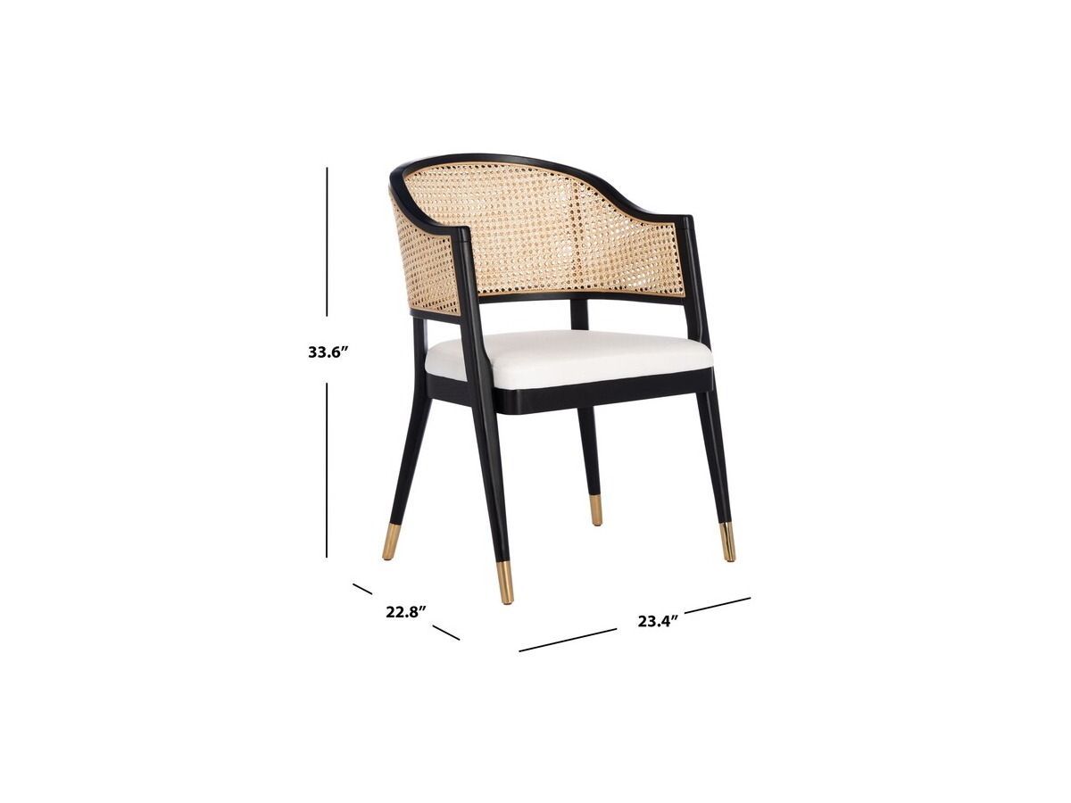 Safavieh Rogue Rattan Dining Chair Ashley