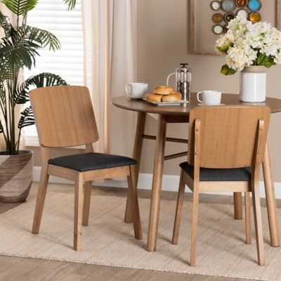 D600010104 Baxton Studio Denmark Dining Chair (Set of 2), Dar sku D600010104