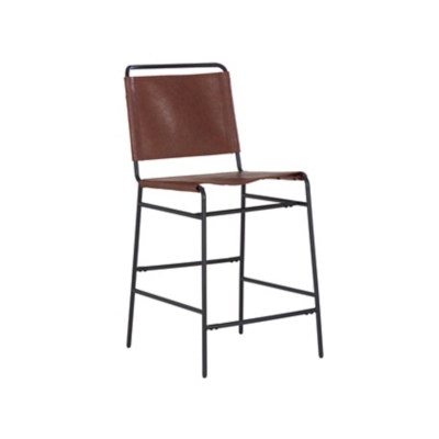 Linon Taylor Counter Stool, Caramel, large