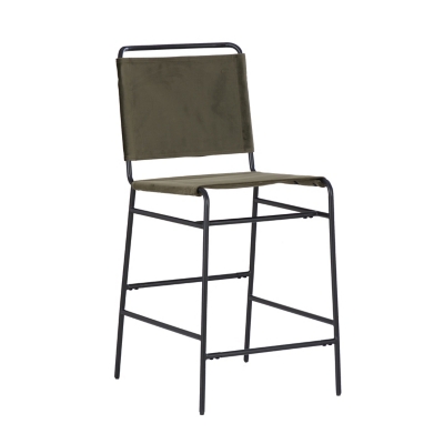 Linon Taylor Counter Stool, Green, large