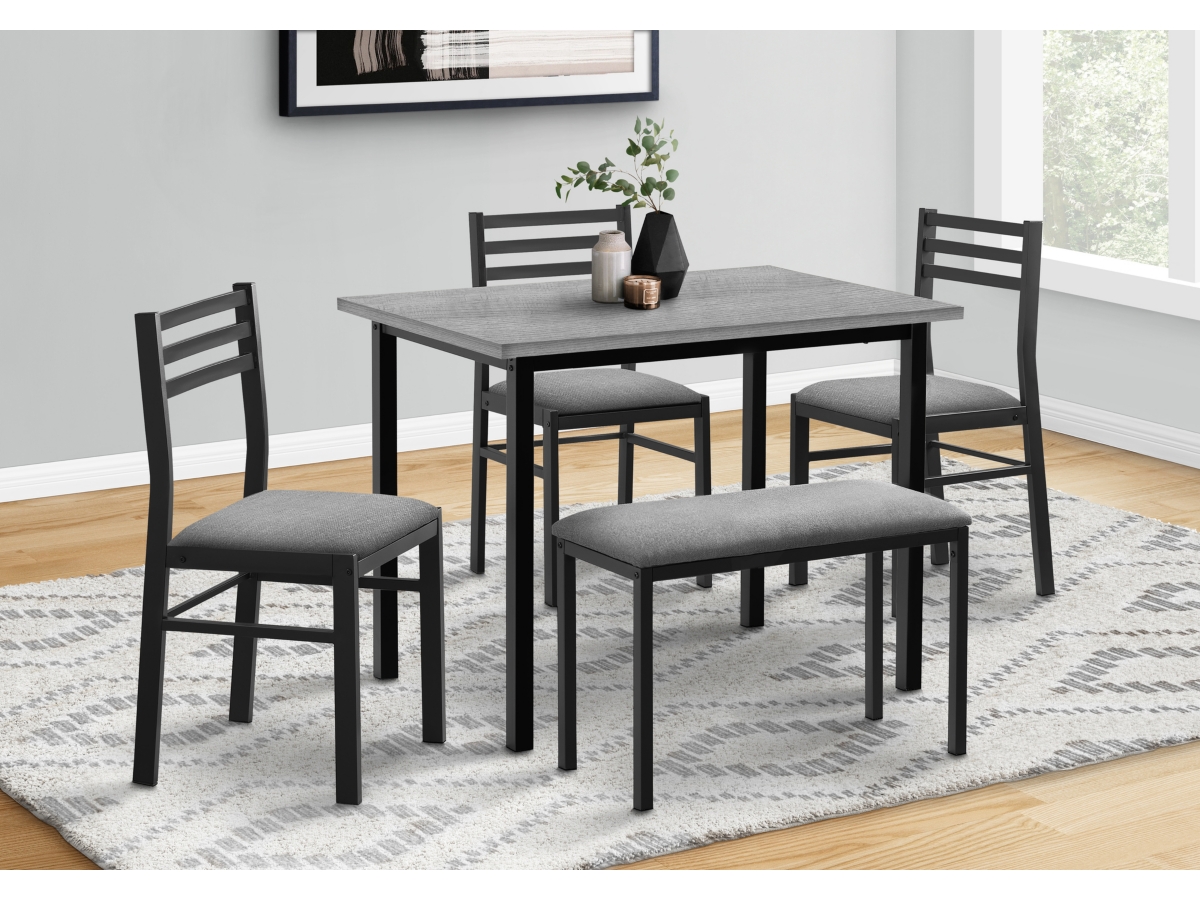 Monarch specialties 3 piece dining set 2025