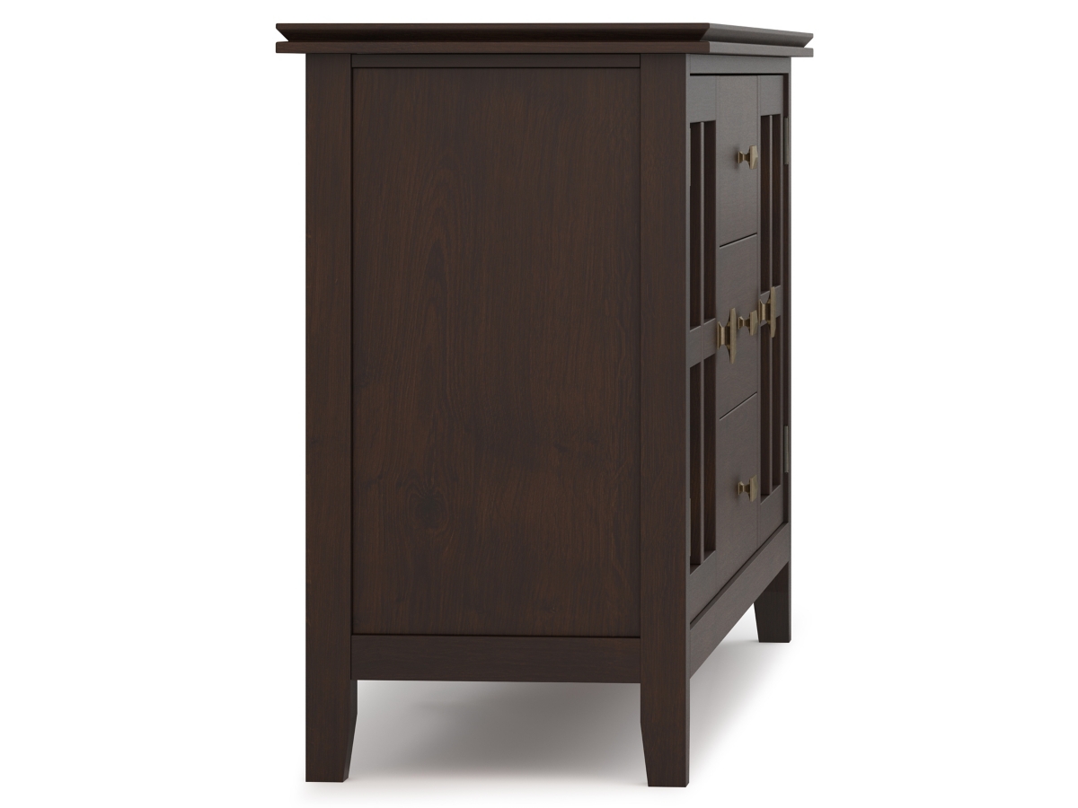 Simpli Home Artisan Sideboard Buffet, Walnut, large