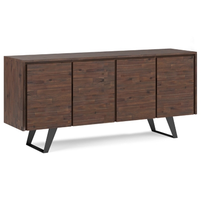 Simpli Home Lowry 4 Door Sideboard Buffet, , large