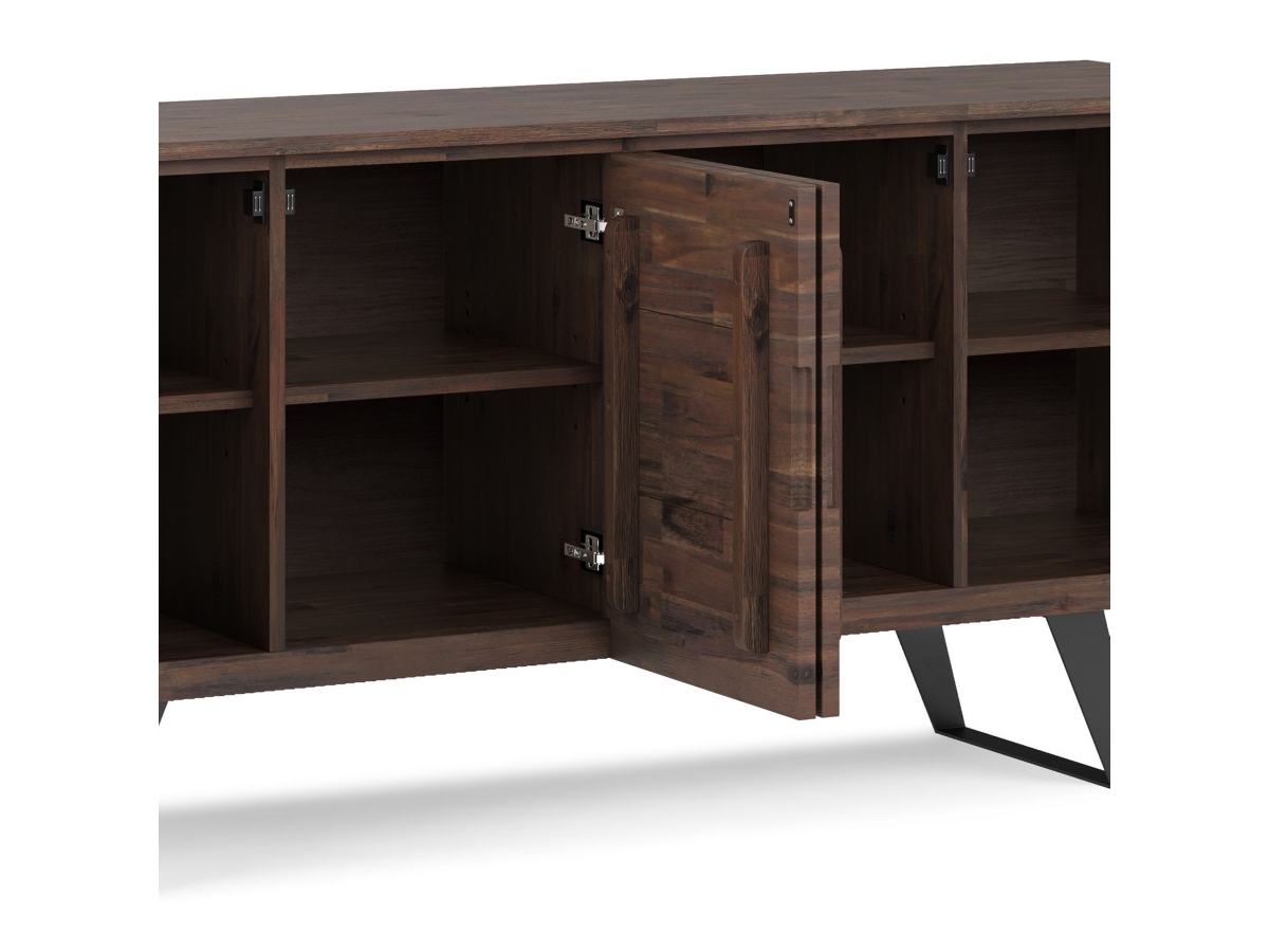 Simpli Home Lowry 4 Door Sideboard Buffet, , large