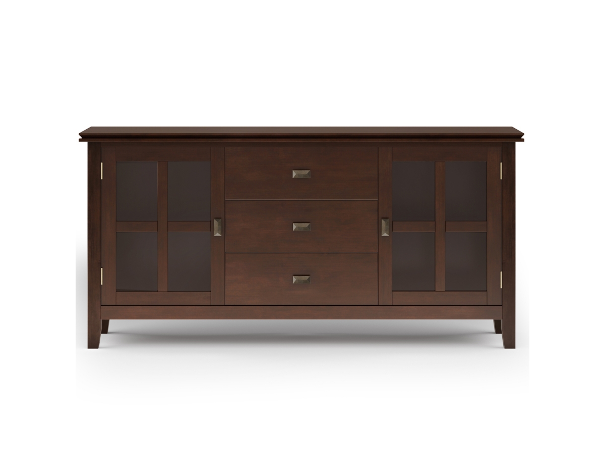 Simpli Home Artisan Sideboard Buffet, Brown, large