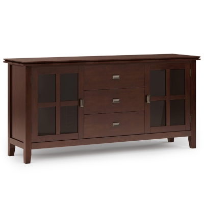 Simpli Home Artisan Sideboard Buffet, Brown, large