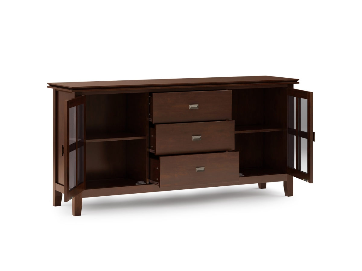 Simpli Home Artisan Sideboard Buffet, Brown, large
