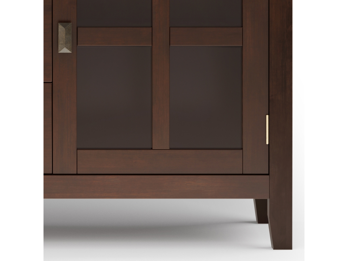 Simpli Home Artisan Sideboard Buffet, Brown, large