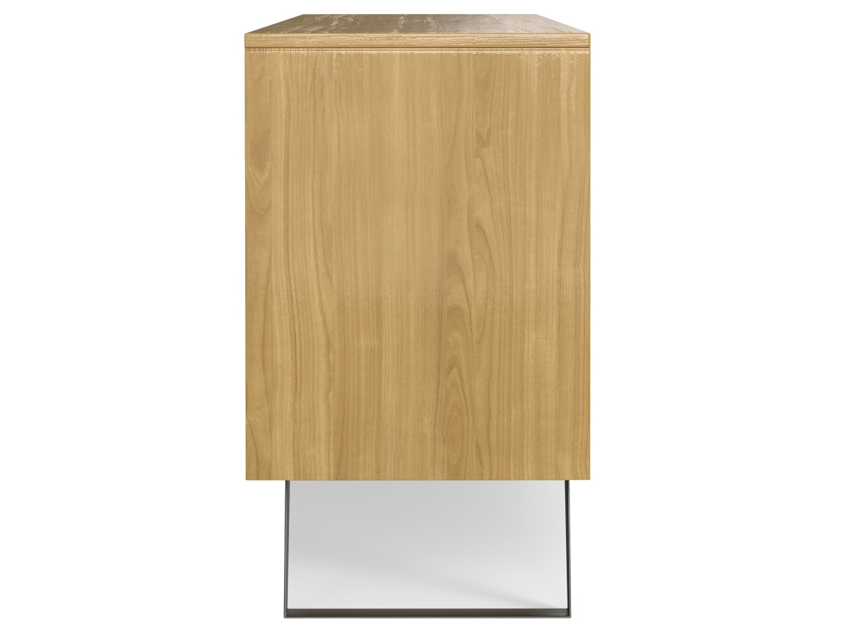 Simpli Home Lowry Sideboard Buffet, Oak, large