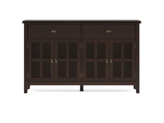Simpli Home Artisan 4 Door Sideboard Buffet