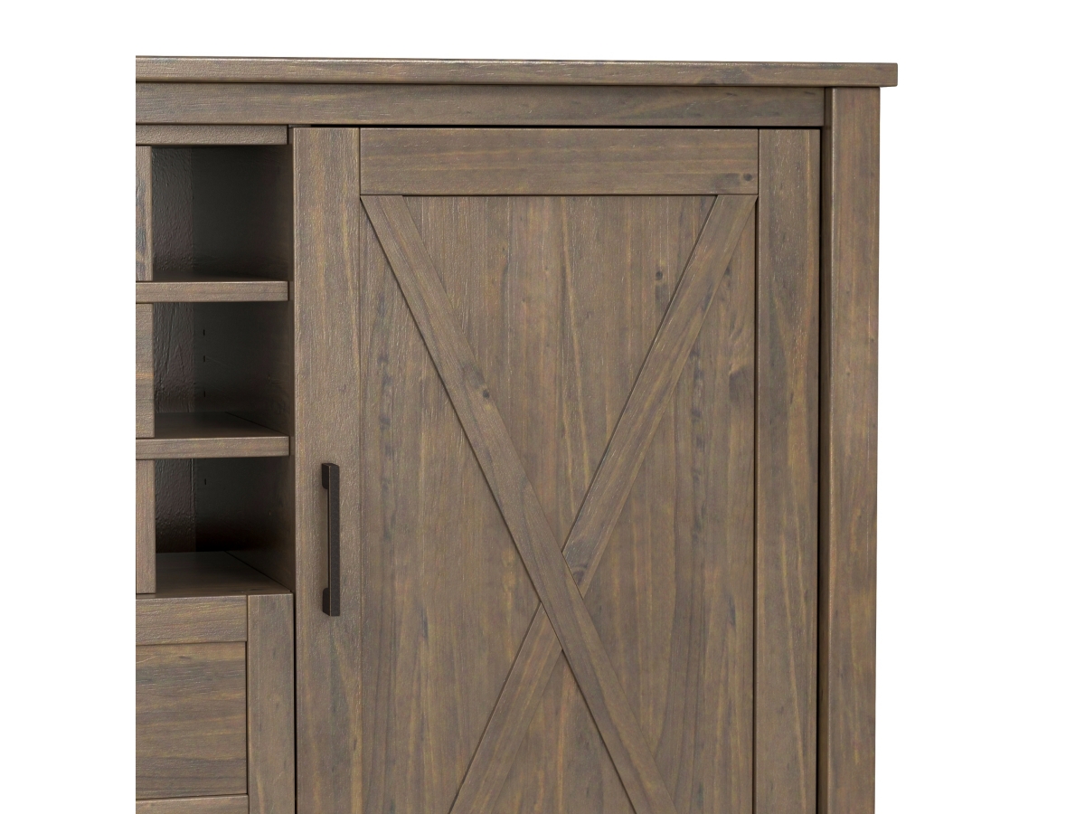 Simpli Home Ela Sideboard with Wine Storage, , large