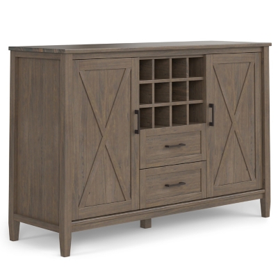 Simpli Home Ela Sideboard with Wine Storage, , large