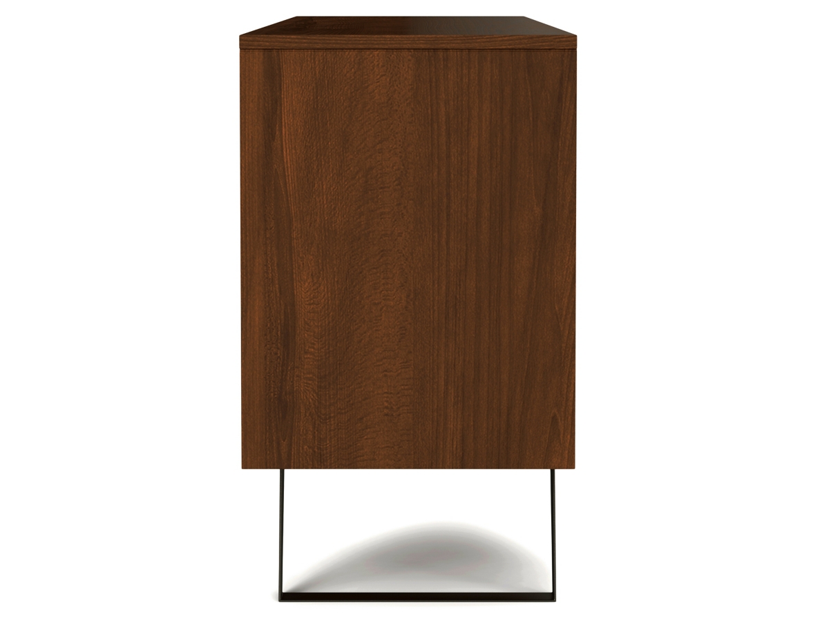 Simpli Home Lowry Sideboard Buffet, Walnut, large