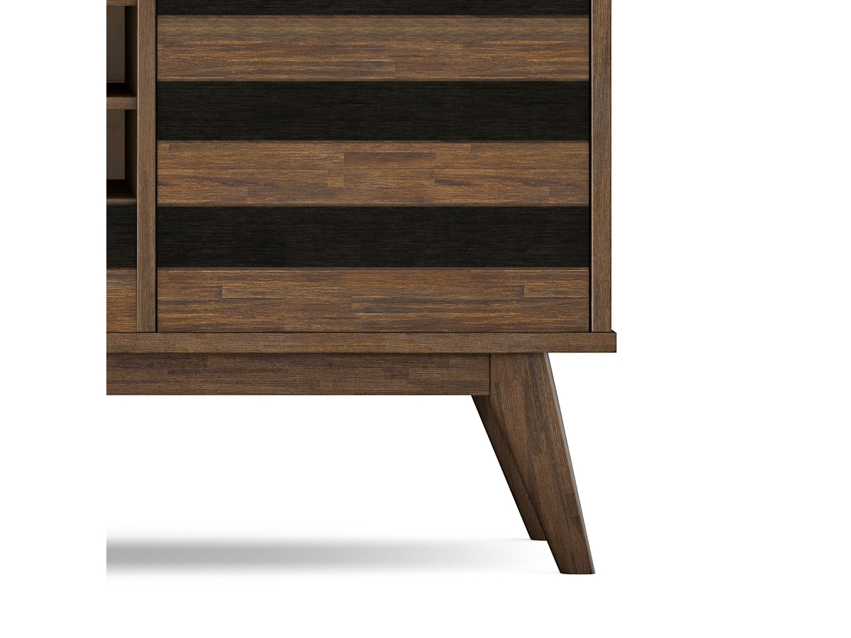 Simpli Home Clarkson Sideboard with Wine Storage, , large