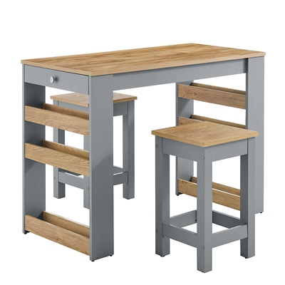 Ashley kitchen island with stools sale